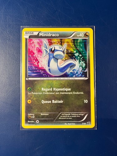 Carte pokémon holo minidraco - pokémon,