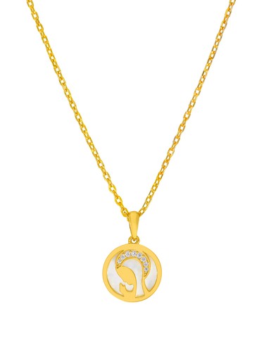 Collier fille vierge - fille,