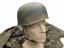 Casque allemand WW2 LW parachutiste M38 3 couleurs Normandie D-DAY 1944...