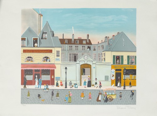 Eliane thierry lithographie - -,