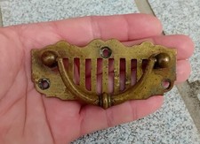 Ancienne Poignée de meuble art deco art nouveau En bronze ou laiton N°34