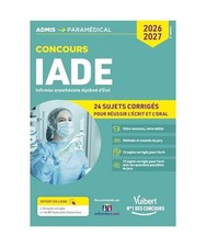 Concours IADE - 24 sujets