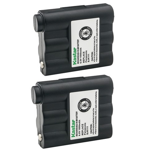 Kastar way radio - 2x, battery