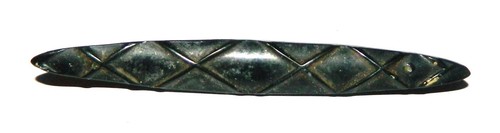 Broche bakélite noire - en,