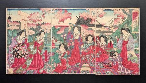 Estampe japonaise sur bois
