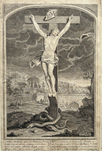 Crucifixion gravure religiosa - crucifixion,