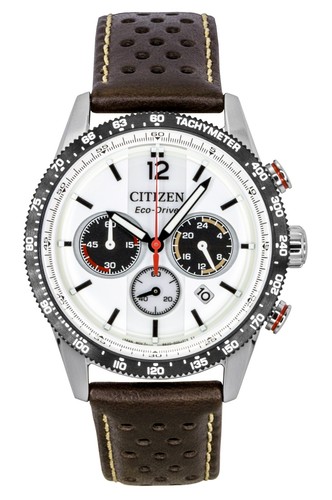 Montre citizen blanc - blanc, eco-drive