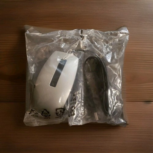 Dell lazer mouse - lazer, silver/black