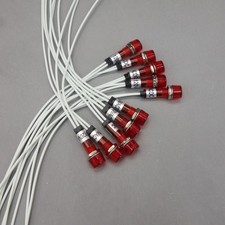 10Pcs 120V AC/DC 10mm RED Mini