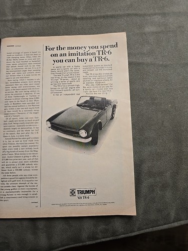 Triumph sports car - sports, 1969