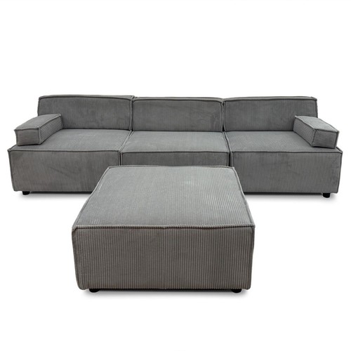 Canapé modulable velours - canapé,