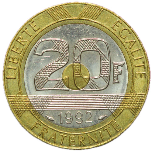 17753 francs 1992 - -, 20