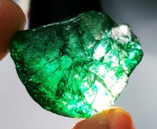 Émeraude verte colombienne