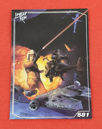 Trading card limited run 581 - card,
