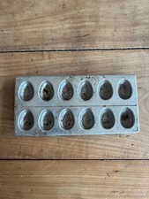 ancien moule a chocolat N15 plaque oeuf de pâques