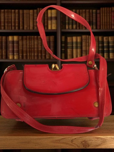 Ancien sac main - main, cuir