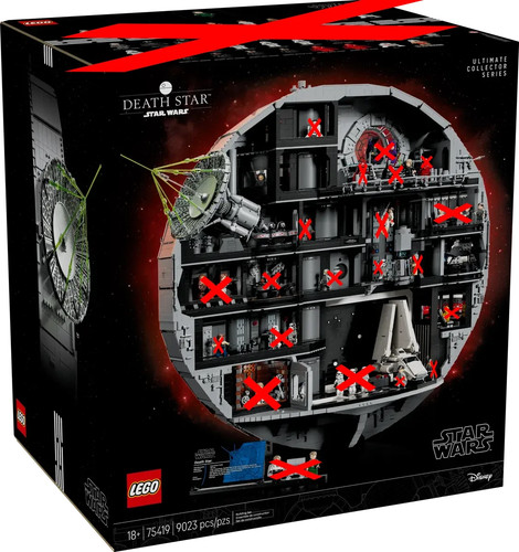 Lego 75419 star - lego, death