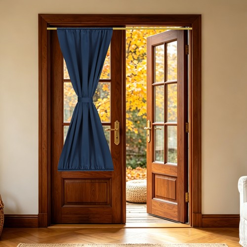 Rideau pour porte française