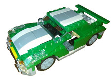 LEGO Creator 6743 Street Speeder Complet 3‑en‑1 TBE Sans Boîte Ni Notice Papier