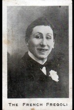 ARTISTE TRANSFORMISTE MAGICIEN / FRENCH FREGOLI , Buste début 1900