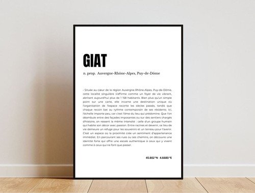 Affiche giat design - giat,