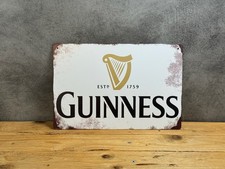 Plaque métal Guinness 7018