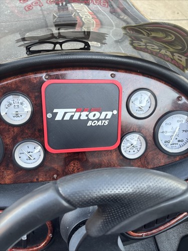 Triton bass boat dash - bass,