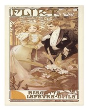 Affiche Art Nouveau Wall Art -