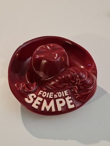 Cendrier ancien céramique - cendrier,