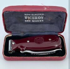 Rasoir non électrique en bakelite bordeaux,  marque viceroy, made in England