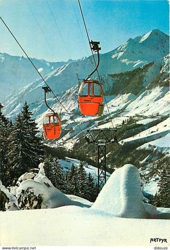 Carte postale barèges - -,