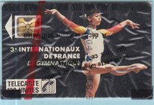 F 64  bercy 89 comaneci JO 120 u sous blister télécarte privée NSB rare