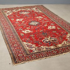 Tapis Ancien Asiatique Coton