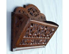 PORTE COURRIERS - LETTRES - ANCIEN - VINTAGE - ART AFRICAIN