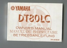 YAMAHA DT 80 LC    : manuel