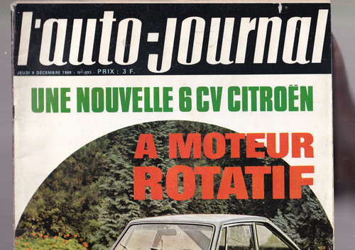 Auto journal 493 citroen - l'auto, n°493