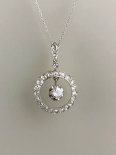 Art Déco collier chaine