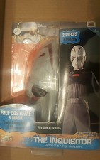 Childs Star Wars Rebels Inquisitor Action-suit Costume Medium 8-10 Halloween
