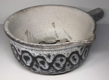 Caquelon Rétro Vintage Style Vallauris Signé VA Plein Feu "Jean Austruy "