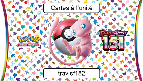 Carte pokémon 151 - 🔥✨,