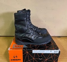 GENUINE SF CRISPI SWAT PRO GORETEX BLACK BOOTS MINT !! 10.5 UK - 11.5 US - 45 EU