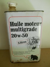 BIDON D'HUILE Mammouth oil can