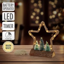 LED Étoile de jute