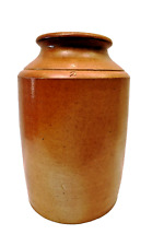 Vintage Grès Pot Marron