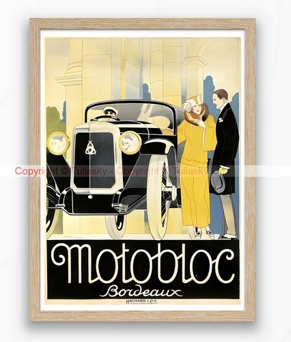 Affiche vintage - 🚗🖼️,