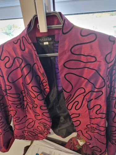Veste habillée fushia taille - veste,
