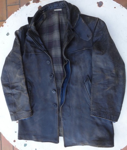 Blouson veste pompier vintage - veste,