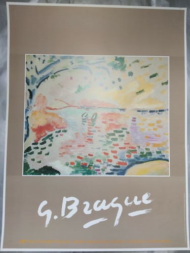 Braque georges affiche - braque,