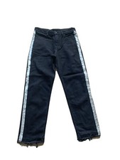 Comme Neuf Très beau Pantalon/jean Noir Bande Argent marque Zadig Et Voltaire