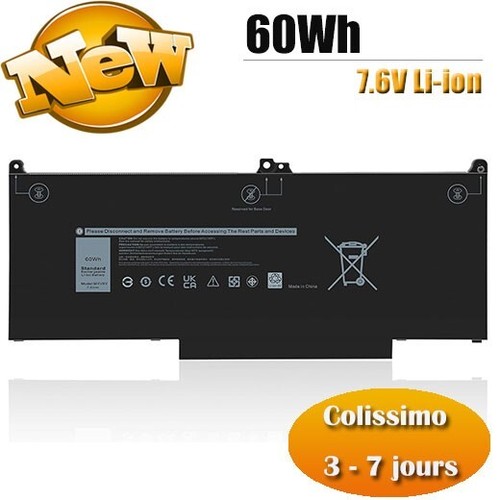 Batterie pour dell latitude - dell, 13